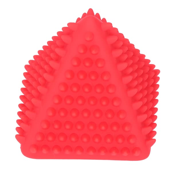 Triangel Sensoriska Stretchiga Bollar Vinly Geometrisk Form Mjuk Sensorisk Fidgetleksak för Tidig Utbildning