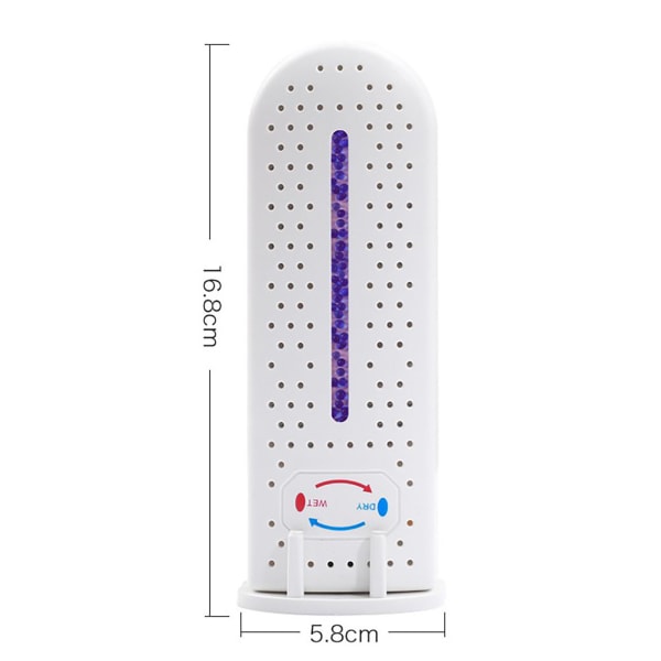 Sähköinen ilmankuivain USB ABS kierrätettävä korkeita lämpötiloja kestävä suorakaiteen muotoinen kotitalouksien ilmankuivain - 1 kpl