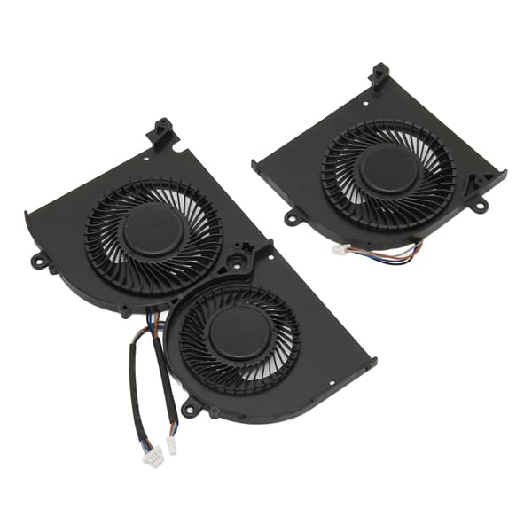 CPU GPU blæserudskiftning til MSI GS75 P75 MS 17G1 MS 17G2 BS5005HS U3I BS5005HS U3J DC 5V 0.5A 4-benet bærbar køleblæser CPU GPU blæser
