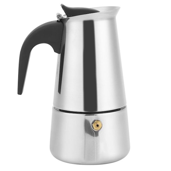 200 ml bærbar kaffemaskine Moka-kande i rustfrit stål til hjemmekøkken