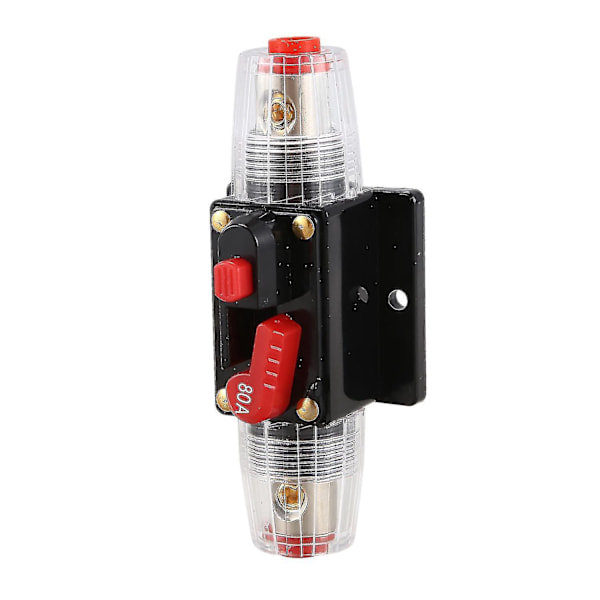 DC 12V 80A Auton Suojaus Inline Virtakatkaisija Sulake