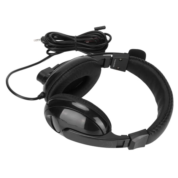BH3688 Kablet headset 3,5 mm hybrid multifunktionsstik med omnidirektionel mikrofonunderstøttelse til XBOX til PS4 Sort
