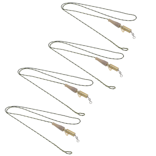 Fiskeutrustning Leadcore Karpledare Utbytbara Hybrid Camo Leadcore Ledare för FiskeRUBBER CLIP Kombination
