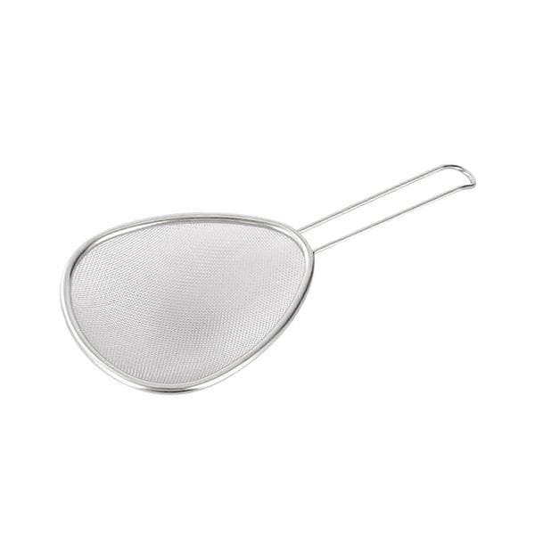 Finmasket sil, trådsikt, enkel å rengjøre, oval melsikt i rustfritt stål 16cm