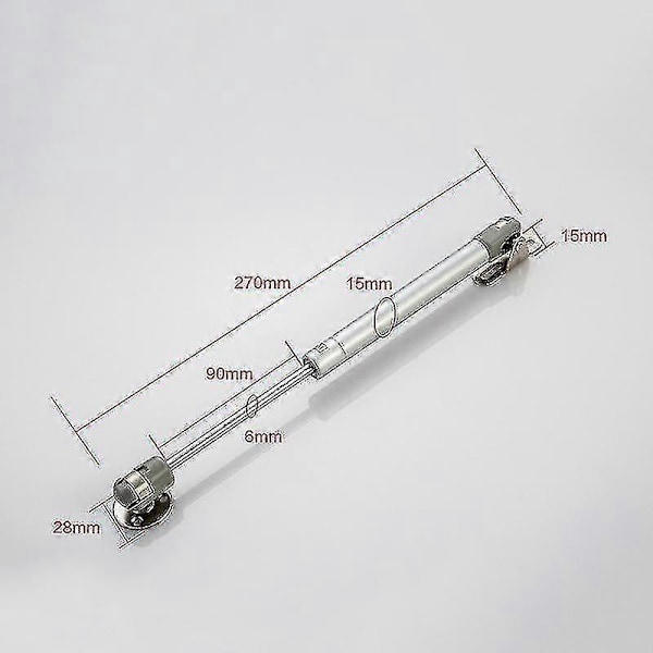 Hydraulisk gasfjäder för möbelgångjärn köksskåpsdörr lyftstöd 40n
