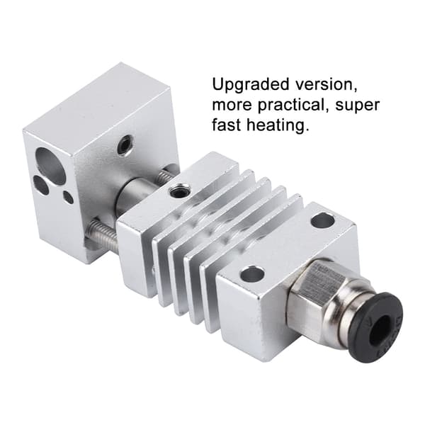 3D Printer Rustfrit Stål J-hoved Hotend Ekstruder Kit Til Creality CR10 CR10S CR10S4 CR10S5