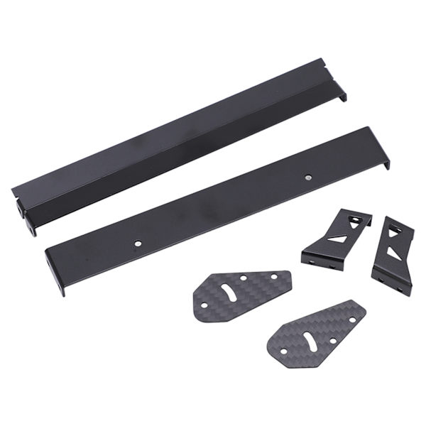 Aluminiumlegering Bakre Ving Stjärt Spoiler Vingdelar för 1/10 RC På Väg Racing Drift Bil