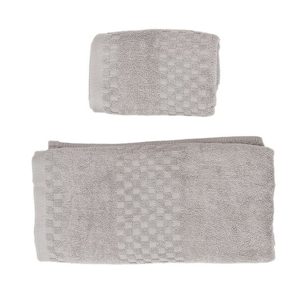 1 badlakan 1 handduk ren snabb torkande absorberande bomull badlakan set för vuxna 70x140cm
