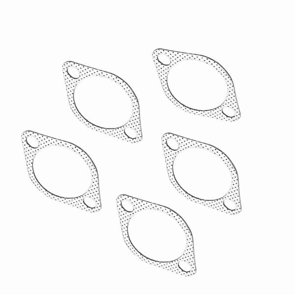 5 st 3' keramisk avgasrörsmetallpackning med förstärkt ring 3 tum 76 mm Downpipe