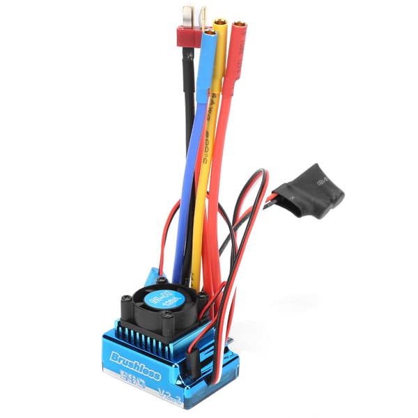 120A børsteløs ESC elektronisk hastighetskontroller for 1/10 1/12 fjernkontrollbil båtdeler