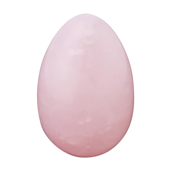 Rose Quartz Yoni Egg för återhämtning efter förlossningen och Kegel-träning