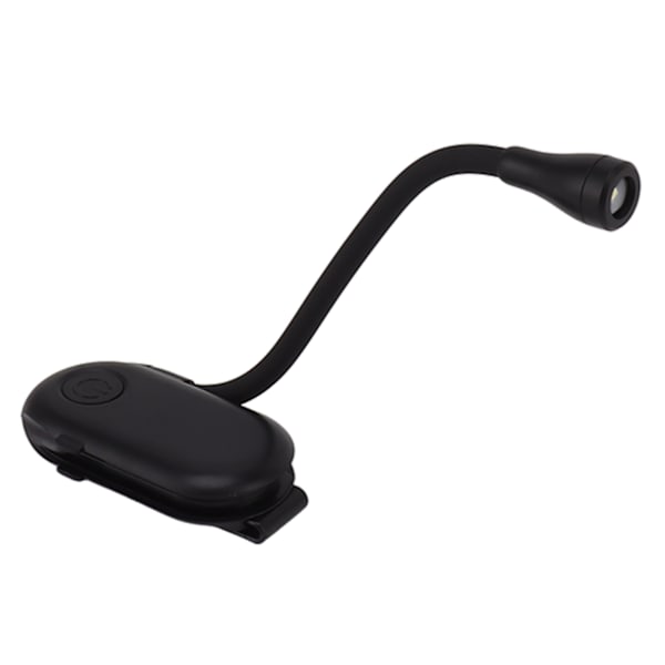 Mini Boklys 3W 400mAh 5V 1A 3 Farge Lys Justerbar Arm Trinnløs Dempe Klips På Leselys for Bokelskere