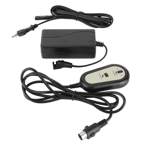 Elektrisk sofakontroller skyvestang kablet motor elektrisk knapp håndbryter fjernkontroll 5-pinners EU-plugg 100-240V