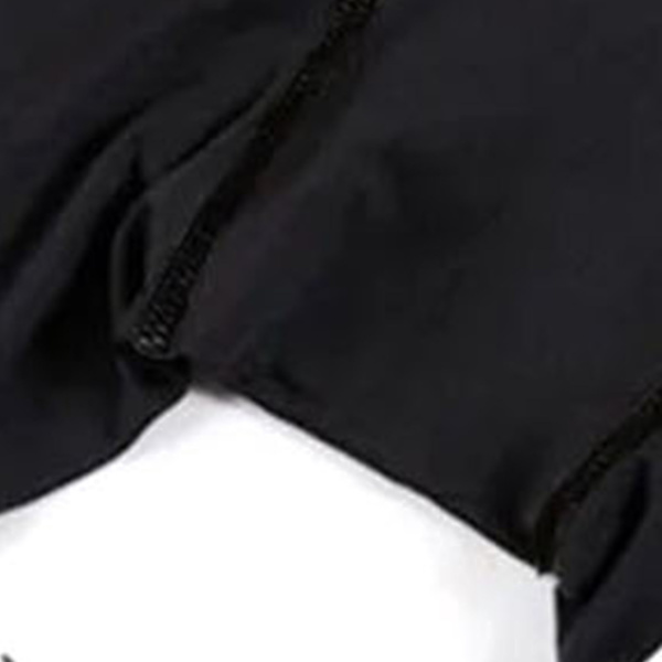 Kompressionstights med hög elasticitet, sval, snabbtorkande, andningsbar, herr, sportsshorts för träning, löpning, ridning, svart, XXL