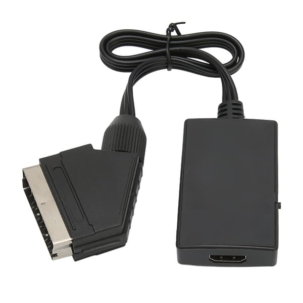 Scart til HD Multimedia Interface Adapter Understøtter 720P 1080P Skift Fuld HD Video Konverter til DVD Set Top Box