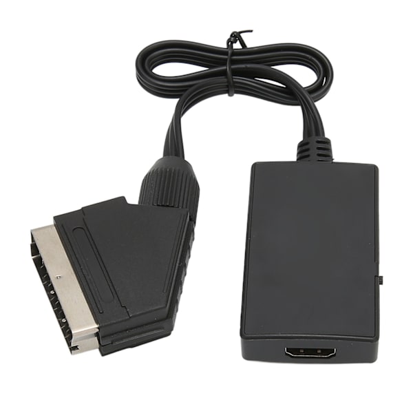 Scart till HD Multimedia Interface-adapter stöder 720P 1080P-växling Full HD-videokonverterare för DVD-box