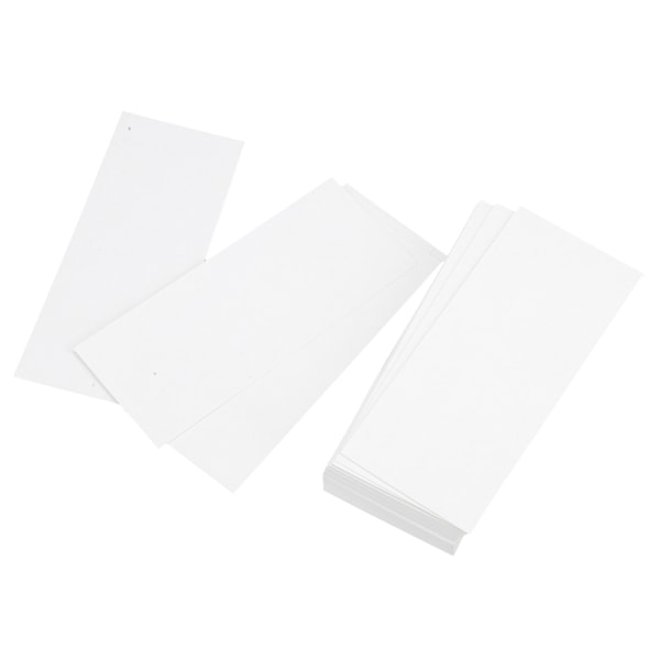100 stk hvit papp flerbruks tykke lette DIY pappark for maling av menyer