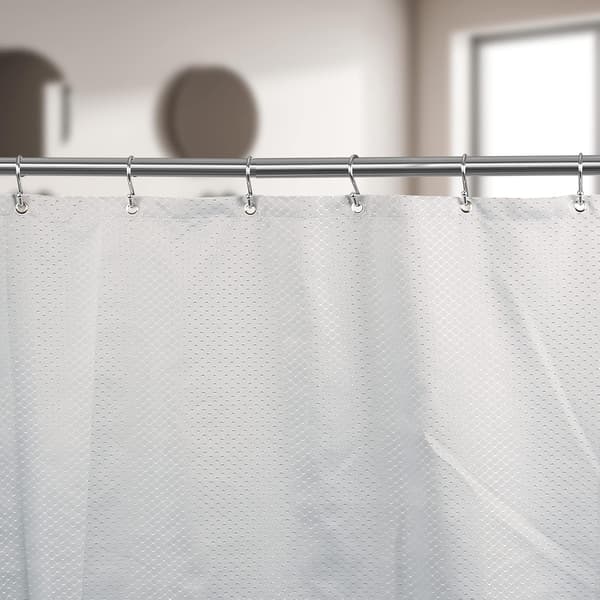 Metal Shower Curtain Hooks (Chrome), 1 Set of 12, Rust-Proof Shower Curtain Hooks, Durable S-Shaped Hooks for Shower Curtains, Kitchen Utensils