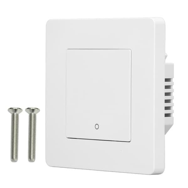 Smart Switch 1-vejs timing-controller scene-switch fjernbetjening AC 100-240V til lysgardin hvid