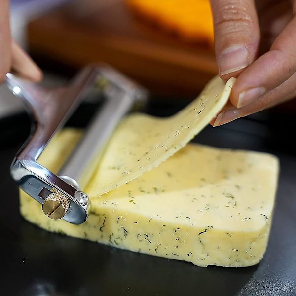 Justerbar Ostskjærer - Rustfritt Ståltråd med Ekstra Tråder