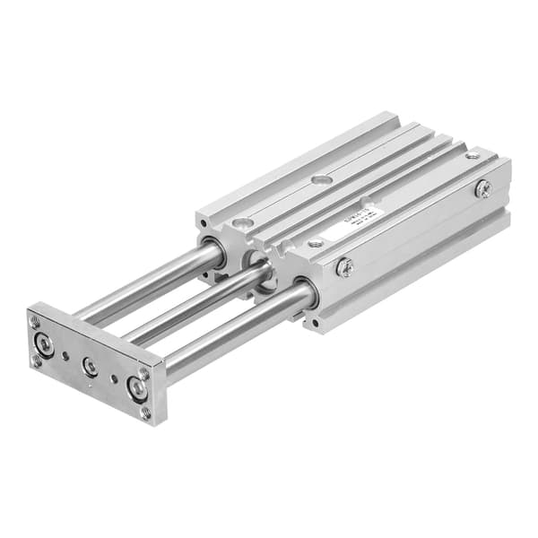 Pneumatisk luftcylinder med 3 styrstænger til SMC Type Aluminium Alloy Hardware MGPM16X75