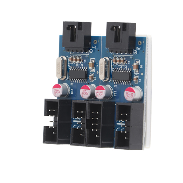 9Pin 1 til 4 Splitter USB Motherboard 2.0 Fordeler Udvidelsesmodul Computer Tilbehør