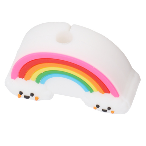 Data Line Protectors Cute Fashional Charging Cable Savers for Cellphone Tablet Data LinesRainbow