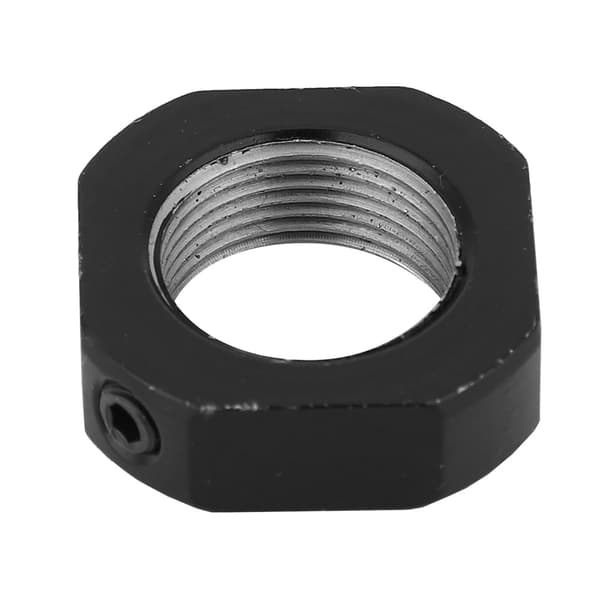 1 st Hög Precision Inbyggd Mässingsplatta Metall Låsmutter för Kulskruvstillbehör (M15x1mm)