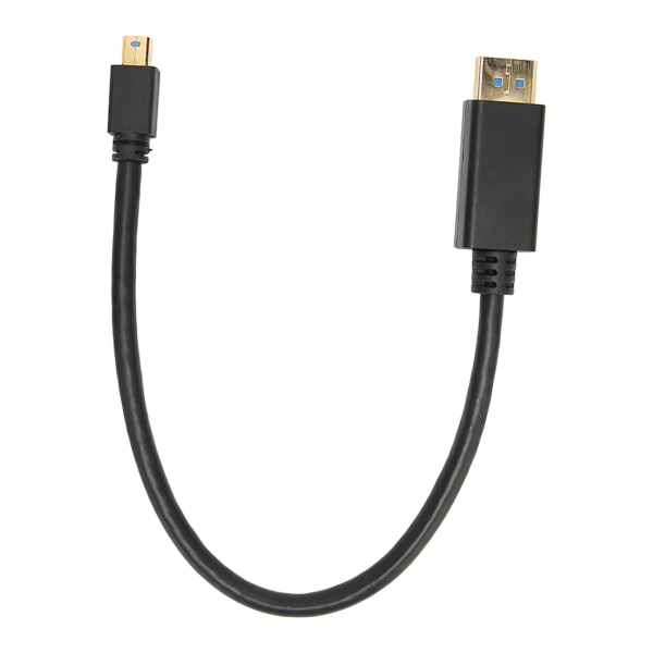 Mini DP - DisplayPort 8K -kaapeli 8K 60 HZ 4K 144 HZ 2K 165 Hz 32,4 Gbps kaksisuuntainen lähetys 30 cm Mini DP - DP -kaapeli