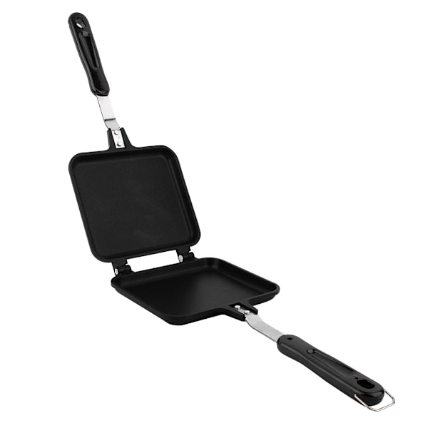 Dobbeltsidig Non-stick stekepanne vaffeljern for kake toast sandwich