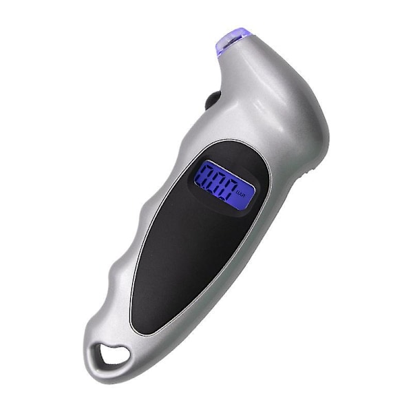 Högprecisions däcktrycksmätare för bil med LCD-display, digital elektronisk barometer