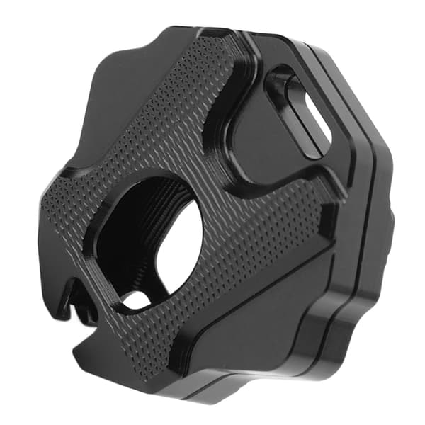 Motorcykel Nøgleskal CNC Metal Solid Stilfuld Perfekt Pasform Erstatning til CB650R CBR650R 2020+ (Sort)