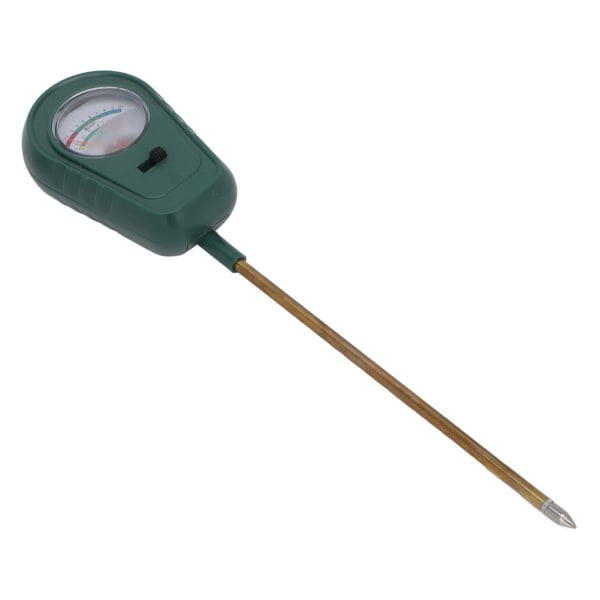 Soil Moisture Meter Profesjonell Nøyaktig Single Pin Fertility Soil PH Meter for Garden Yard Green