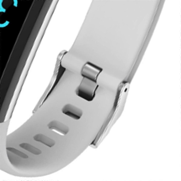 Fitness Skridttæller Ur Uden Bluetooth Uden App Skridttæller Søvnmonitor Kalorietracker (Hvid)