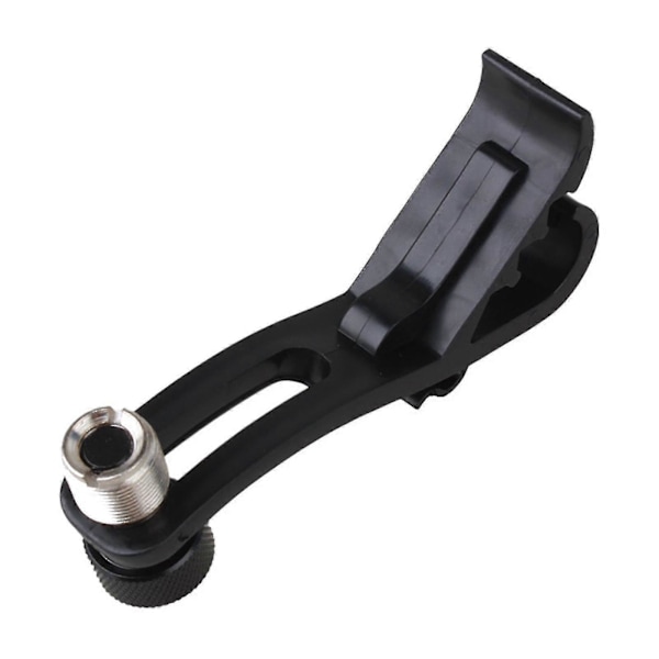 6 st Stötsäkra Mikrofon Trumkant Clip Tom Virvel Mount Mic Klämmor Hållare Zekai