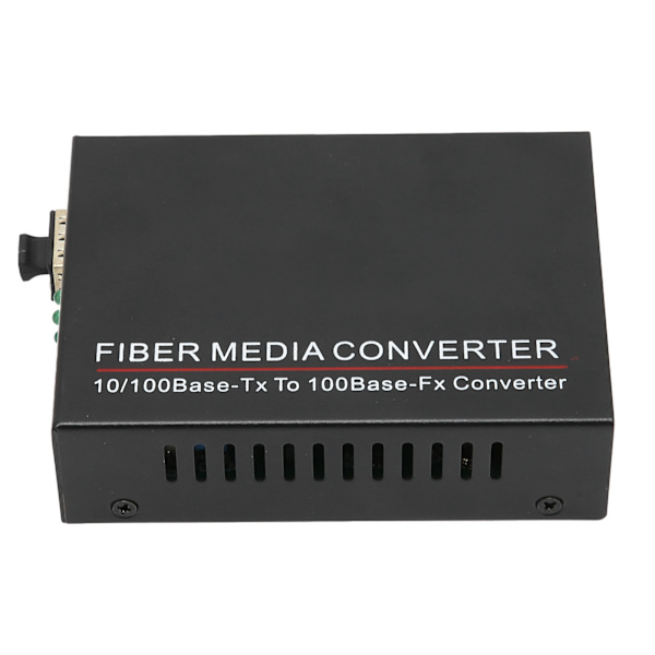 Fiber Transceiver Holdbar TBC‑MC3300E‑SFP 100M SFP RJ45 Fiberoptisk Router 100‑240VUK Plugg