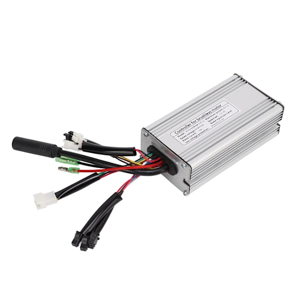 36/48V KT‑25A Elektrisk sykkel firkantbølgekontroller Sykkel 9mos SM-kontroller med lyslinje