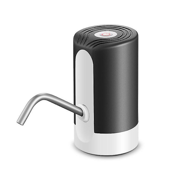 Bärbar Elektrisk Vattenbehållare USB-Laddning för 2-5 Gallonsflaskor med Silikonpump