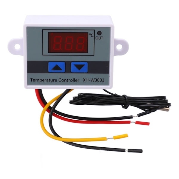 Temperaturregulator -50℃ til 110℃ Temperaturregulator Kontrollbryter Digital Display Termostat 100-220V 1500W