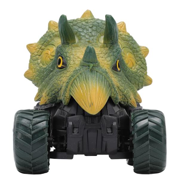 Fjärrstyrd dinosauriebil för barn, grön