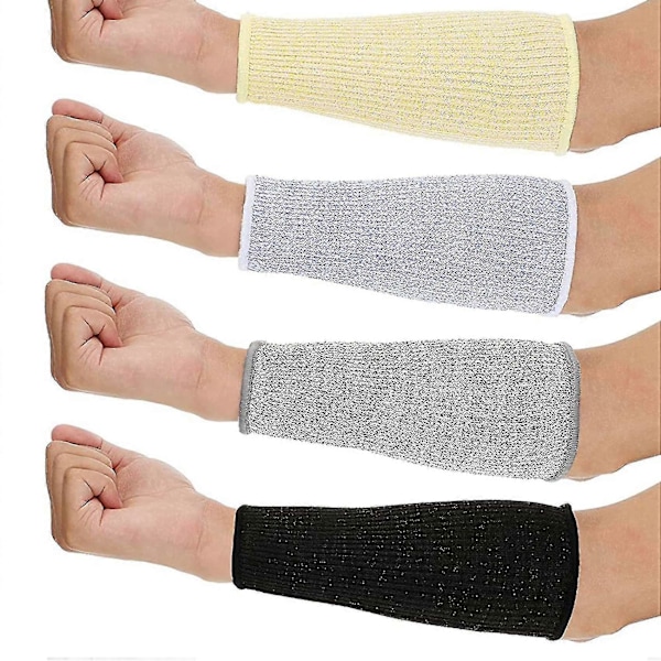4 Par Skär- och Brännskyddande Ärmar Armskydd Ärmskydd För Underarmar För Tunn Hud Zekai