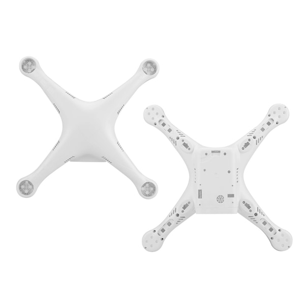 1 stk Drone Body Shell ramme 2 stk Landingsutstyr for DJI Phantom 3 Professional Advanced