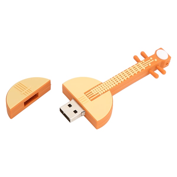 Lute Appearance USB Stick Datatransport Opbevaring USB Flash Drive Computer Tilbehør 128GB