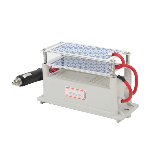 Ozon Generator Keramisk Plast DC12V Vaskbar Gjenbrukbar Ozoniserer for Luftrenser