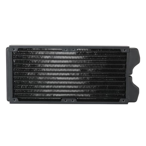 Gevind 12-rørs køleplade vandkølingsradiator til computer/skønhedsinstrument 240 mm