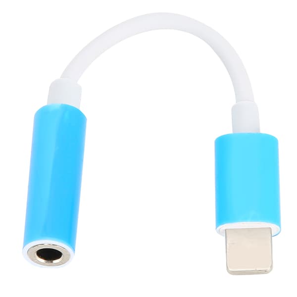3,5 mm til Lightning høretelefonadapterkabel til iPhone 7/8/X mobiltelefon