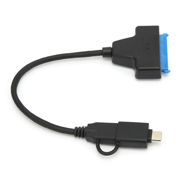 USB3.0 SATA -sovitin TypeC USB3.0 - SATA 7 15-nastainen helppokäyttöinen kaapeli ulkoisille 2,5 tuuman kiintolevyille tukee OTG:tä