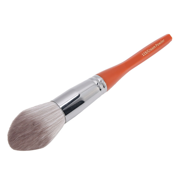 Ammattimainen Soft Hair Brush Brush Meikkipuuteri Loose Powder Brush Cosmetic Tool Auburn