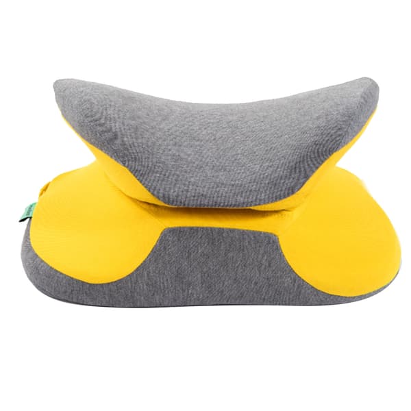 Memory Foam Tupperware Kudde Kontor Middag Sovkudde Skolbordskudde för studenter Citrongul 38x33x15cm