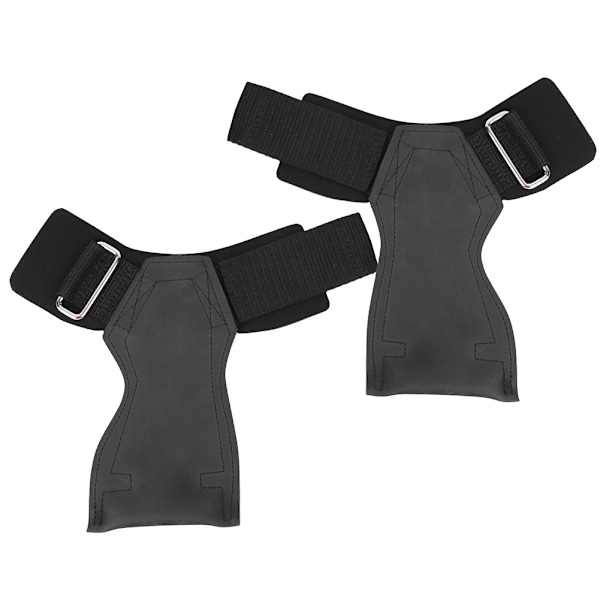 Gummi Anti Skid Gym Handskar Grepp Pull Up Tränings Hantel Hantel Vikt Träning Grepp Pads(M )